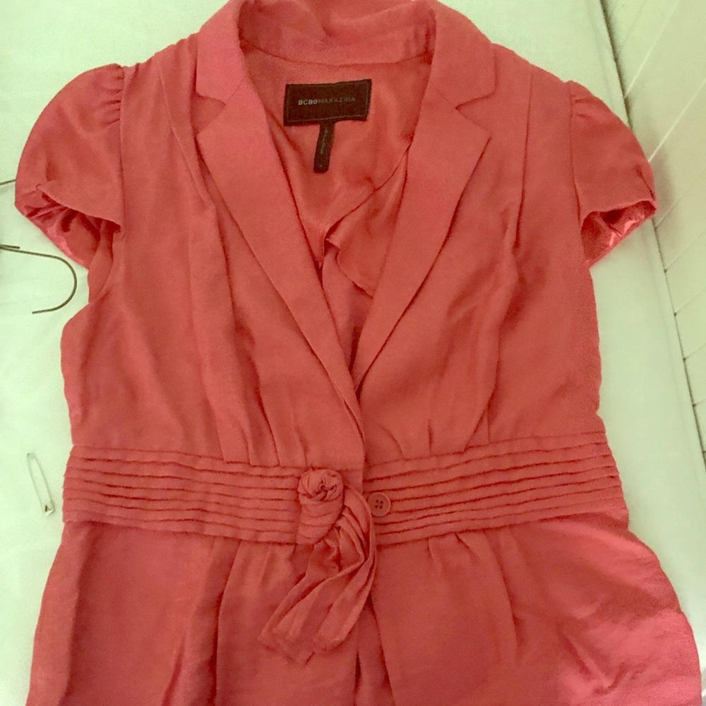 Pink BCBG MaxAria Work Top